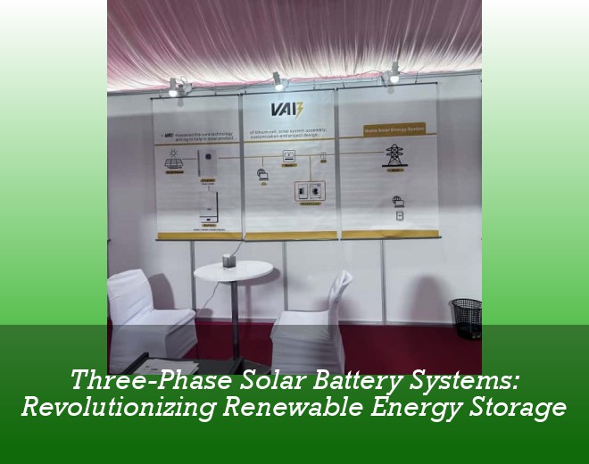 Three-Phase Solar Battery Systems: Revolutionizing Renewable Energy Storage